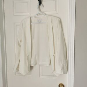 Jessica Simpson white blazer woman's size M